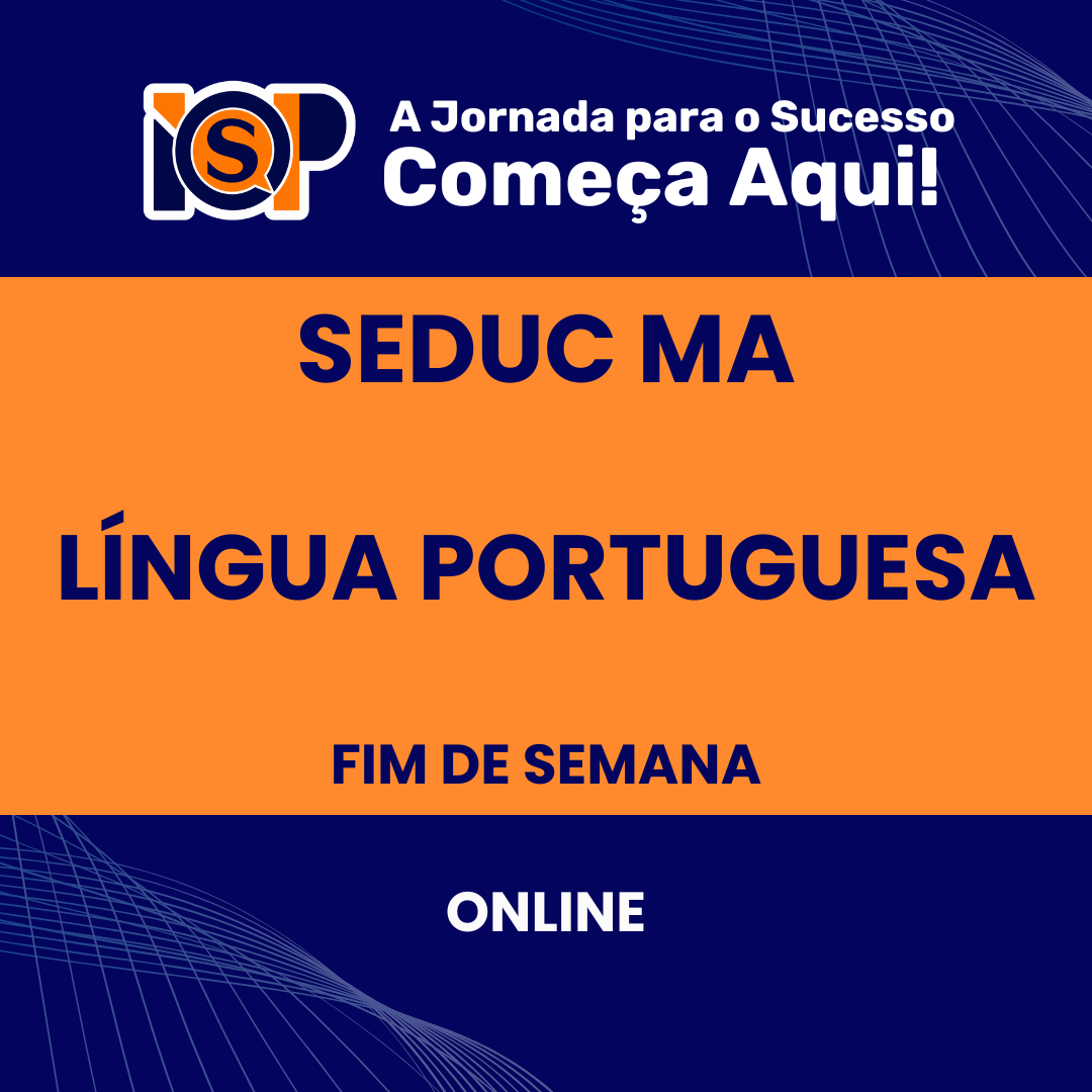 Preparatório - SEDUC MA - Língua Portuguesa 